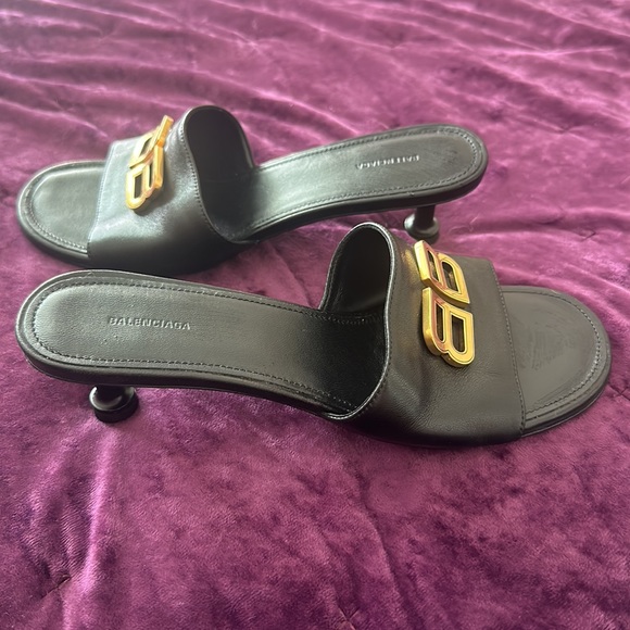 Balenciaga black heel size 7 - Picture 2 of 8